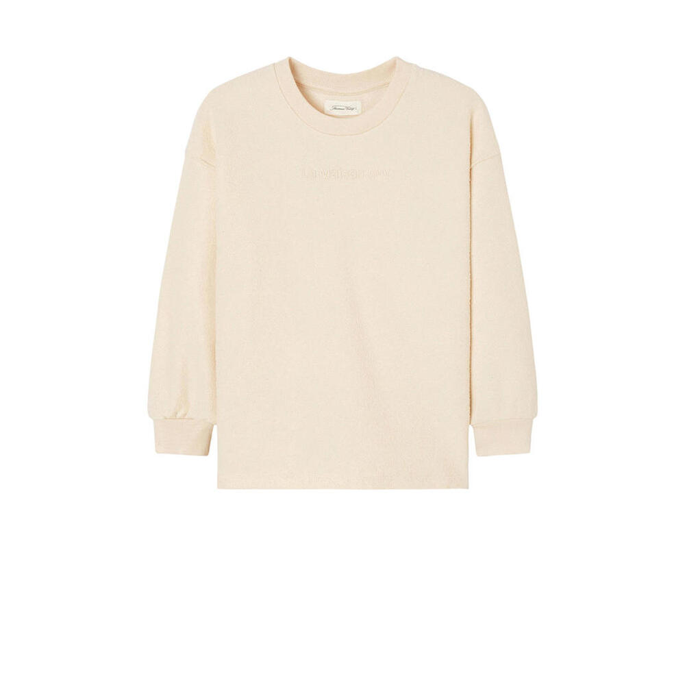 American Vintage Bobypark Sweatshirt beige size NWT - Picture 3 of 7